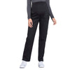 Cherokee Workwear Professionals WW220 Scrubs Pants Maternity Straight Leg Black