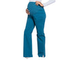 Cherokee Scrubs Pants Cherokee Workwear Professionals WW220 Scrubs Pants Maternity Straight Leg Caribbean Blue