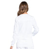 Cherokee Scrubs Jacket Cherokee Workwear Professionals WW340 Scrubs Jacket Womens Snap Front Warm-up White