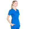 Cherokee Scrubs Top Cherokee Workwear Professionals WW665 Scrubs Top Womens V-Neck Royal