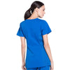 Cherokee Scrubs Top Cherokee Workwear Professionals WW685 Scrubs Top Maternity Mock Wrap Royal