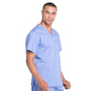 Cherokee Scrubs Top Cherokee Workwear Professionals WW695 Scrubs Top Mens V-Neck Ceil Blue