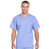 Cherokee Scrubs Top 3XL / Regular Cherokee Workwear Professionals WW695 Scrubs Top Mens V-Neck Ceil Blue