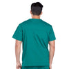 Cherokee Scrubs Top Cherokee Workwear Professionals WW695 Scrubs Top Mens V-Neck Hunter Green