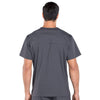 Cherokee Scrubs Top Cherokee Workwear Professionals WW695 Scrubs Top Mens V-Neck Pewter