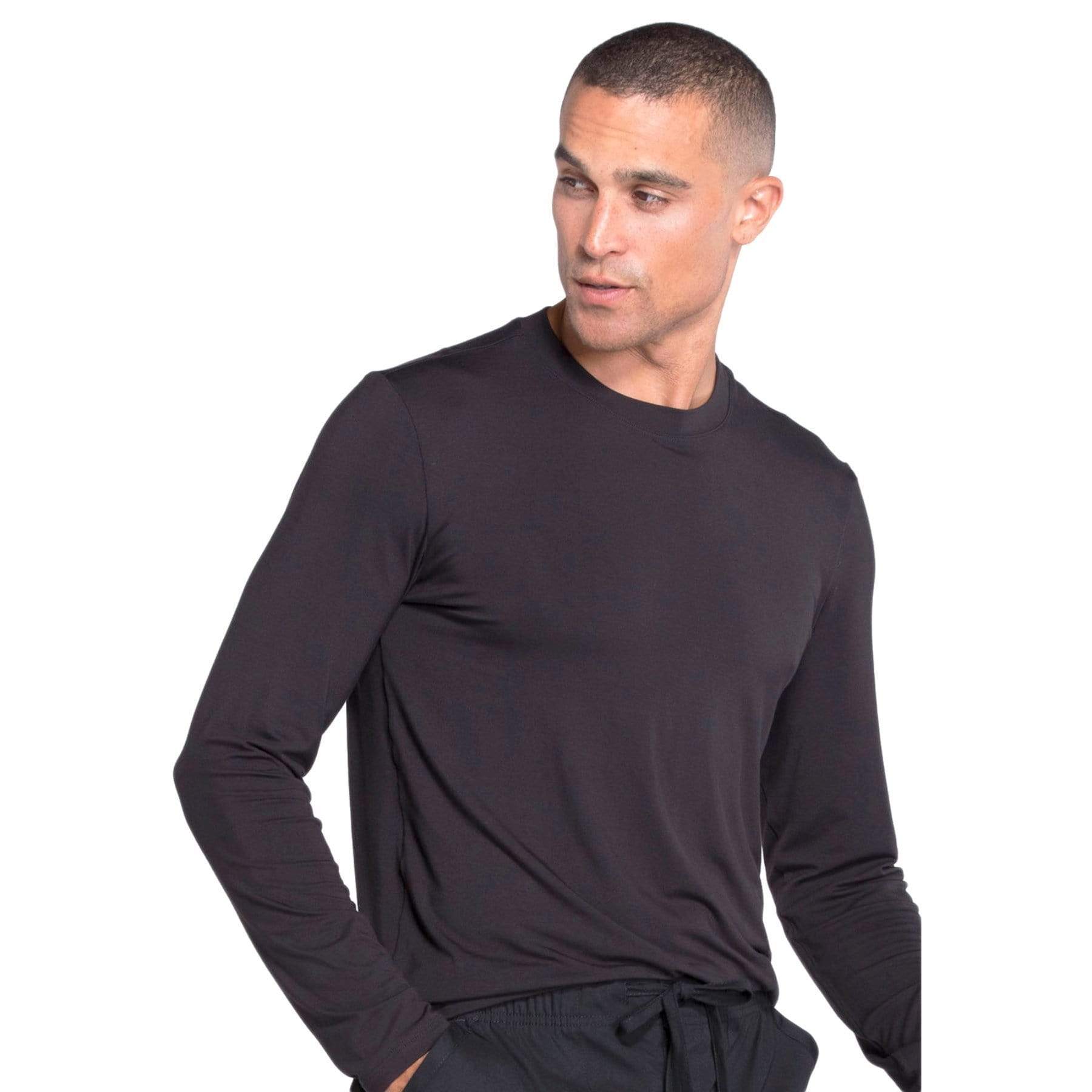 Cherokee Workwear Professionals WW700 Underscrubs Mens Knit Black ...