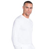 Cherokee Underscrubs Cherokee Workwear Professionals WW700 Underscrubs Mens Knit White