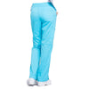 Cherokee Scrubs Pants Cherokee Workwear Revolution WW110 Scrubs Pants Womens Mid Rise Straight Leg Pull-on Turquoise