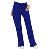 Cherokee Scrubs Pants 2XL / Regular Length Cherokee Workwear Revolution WW120 Scrubs Pants Womens Mid Rise Flare Drawstring Galaxy Blue