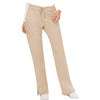Cherokee Scrubs Pants 2XL / Regular Length Cherokee Workwear Revolution WW120 Scrubs Pants Womens Mid Rise Flare Drawstring Khaki