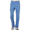 Cherokee Scrubs Pants 2XL / Regular Length Cherokee Workwear Revolution WW140 Scrubs Pants Mens Fly Front Ceil Blue