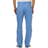 Cherokee Scrubs Pants Cherokee Workwear Revolution WW140 Scrubs Pants Mens Fly Front Ceil Blue