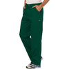 Cherokee Scrubs Pants Cherokee Workwear Revolution WW140 Scrubs Pants Mens Fly Front Hunter Green