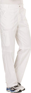 Cherokee Scrubs Pants Cherokee Workwear Revolution WW140 Scrubs Pants Mens Fly Front White