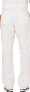 Cherokee Scrubs Pants Cherokee Workwear Revolution WW140 Scrubs Pants Mens Fly Front White