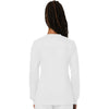 Cherokee Scrubs Jacket Cherokee Workwear Revolution WW310 Scrubs Jacket Womens Snap Front Warm-up White