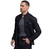 Cherokee Scrubs Jacket Cherokee Workwear Revolution WW320 Scrubs Jacket Mens Zip Front Black