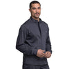 Cherokee Scrubs Jacket Cherokee Workwear Revolution WW320 Scrubs Jacket Mens Zip Front Pewter