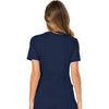 Cherokee Scrubs Top Cherokee Workwear Revolution WW610 Scrubs Top Womens Mock Wrap Navy