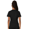 Cherokee Scrubs Top Cherokee Workwear Revolution WW620 Scrubs Top Womens V-Neck Black