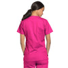 Cherokee Scrubs Top Cherokee Workwear Revolution WW620 Scrubs Top Womens V-Neck Electric Pink