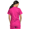 Cherokee Scrubs Top Cherokee Workwear Revolution WW620 Scrubs Top Womens V-Neck Electric Pink