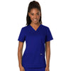 Cherokee Scrubs Top 2XL Cherokee Workwear Revolution WW620 Scrubs Top Womens V-Neck Galaxy Blue