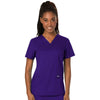 Cherokee Scrubs Top 2XL Cherokee Workwear Revolution WW620 Scrubs Top Womens V-Neck Grape