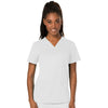 Cherokee Scrubs Top Cherokee Workwear Revolution WW620 Scrubs Top Womens V-Neck White