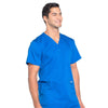 Cherokee Scrubs Top Cherokee Workwear Revolution WW670 Scrubs Top Mens V-Neck Royal