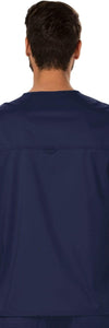 Cherokee Scrubs Top Cherokee Workwear Revolution WW690 Scrubs Top Mens V-Neck Navy