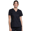 Cherokee Scrubs Top 2XL Cherokee Workwear Revolution WW710 Scrubs Top Womens V-Neck Black