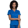 Cherokee Scrubs Top 2XL Cherokee Workwear Revolution WW710 Scrubs Top Womens V-Neck Royal