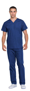 Cherokee Set Cherokee Workwear WW530C Scrubs Set Unisex Galaxy Blue