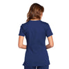 Cherokee Scrubs Top Cherokee Workwear WW645 Scrubs Top Womens V-Neck Navy