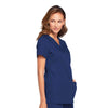 Cherokee Scrubs Top Cherokee Workwear WW645 Scrubs Top Womens V-Neck Navy