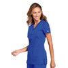 Cherokee Scrubs Top Cherokee Workwear WW645 Scrubs Top Womens V-Neck Royal