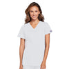 Cherokee Scrubs Top 2XL Cherokee Workwear WW645 Scrubs Top Womens V-Neck White