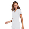 Cherokee Scrubs Top Cherokee Workwear WW645 Scrubs Top Womens V-Neck White