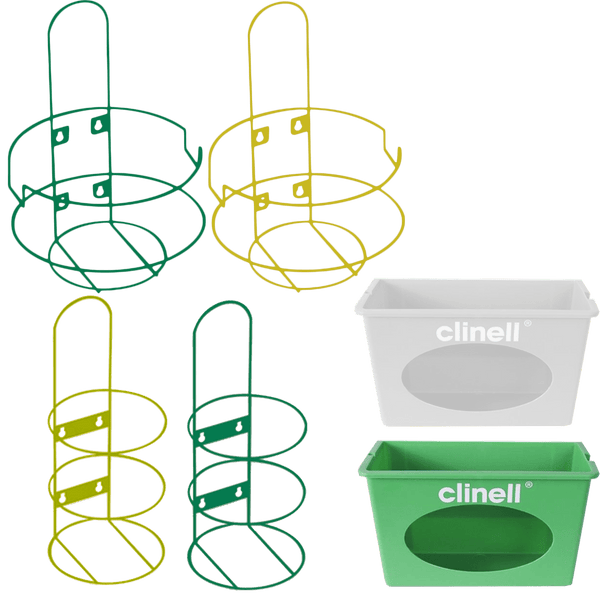 Clinell Wipers Dispenser Clinell Wall Mounted Dispensers for Universal and Detergent Wipes