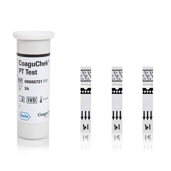 CoaguChek Coagulation Test Strips CoaguChek PT Test 2x24