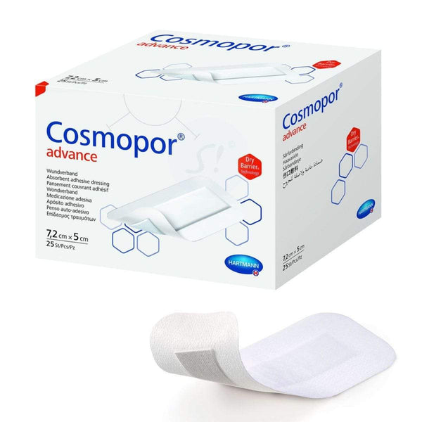 Hartmann Island Dressings 7.2x5cm Cosmopor Advance sterile Island Dressings