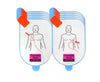 Defibtech AED Defibrillator Defibtech Adult Training Pads (5 Pack Pads Only) - Semi/Auto Training AED