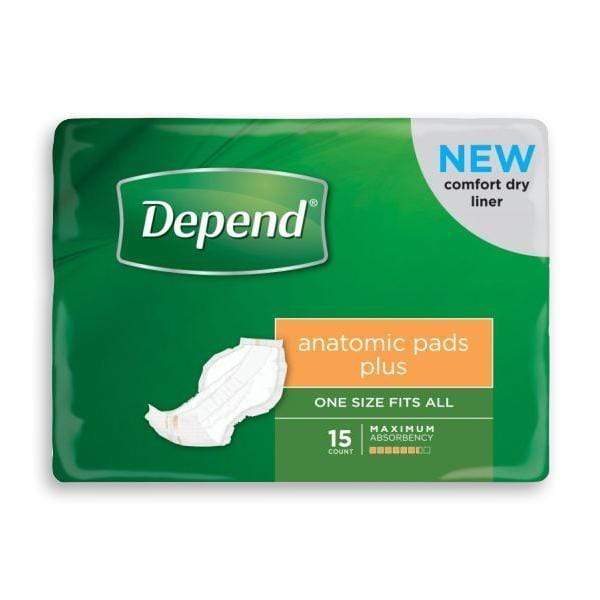 Depend Depend Anatomic Pads Plus