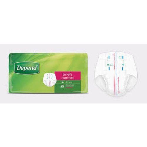 Depend Large Depend Brief Normal