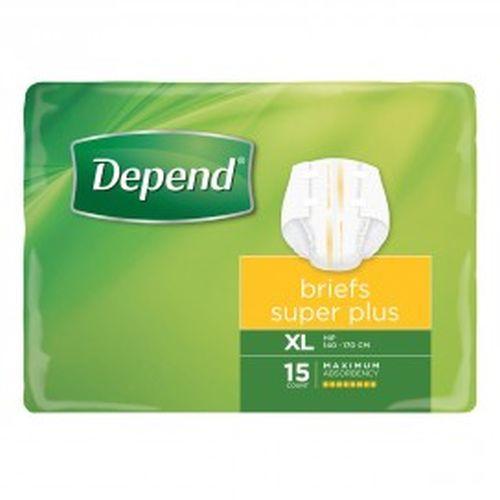 Depend XL Depend Brief Super Plus