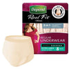 Depend Incontinence Products XL 122-162cm / 610ml Depend Real Fit Regular Underwear for Women Nude