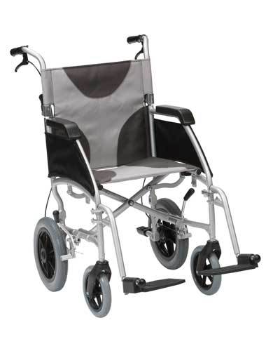 DeVilbiss Healthcare Wheelchairs DeVilbiss Aluminium Wheelchair Transit