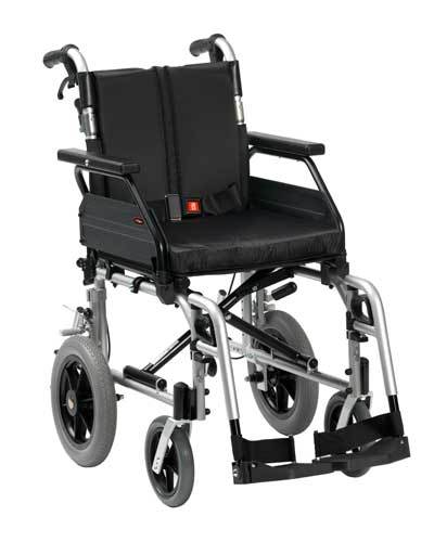 DeVilbiss Healthcare Wheelchairs XS2 / 16" DeVilbiss Aluminium Wheelchair Transit