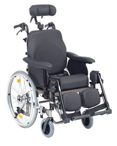 DeVilbiss Healthcare Wheelchairs Self Propelled Wheels / 18" DeVilbiss Idsoft Wheelchairs - Tilt In Space